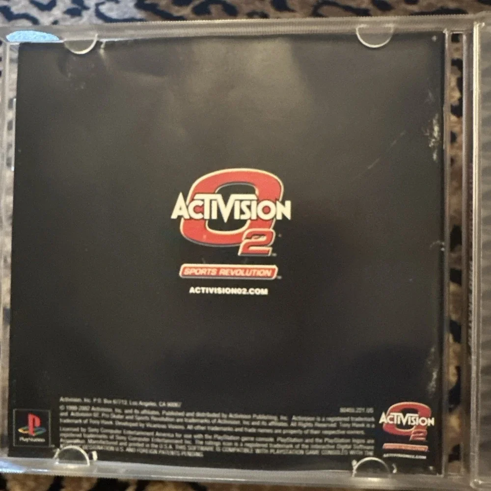 Tony Hawk's Pro Skater 4 Sony PlayStation 1 PS1 2002 Activision Sports E Rated